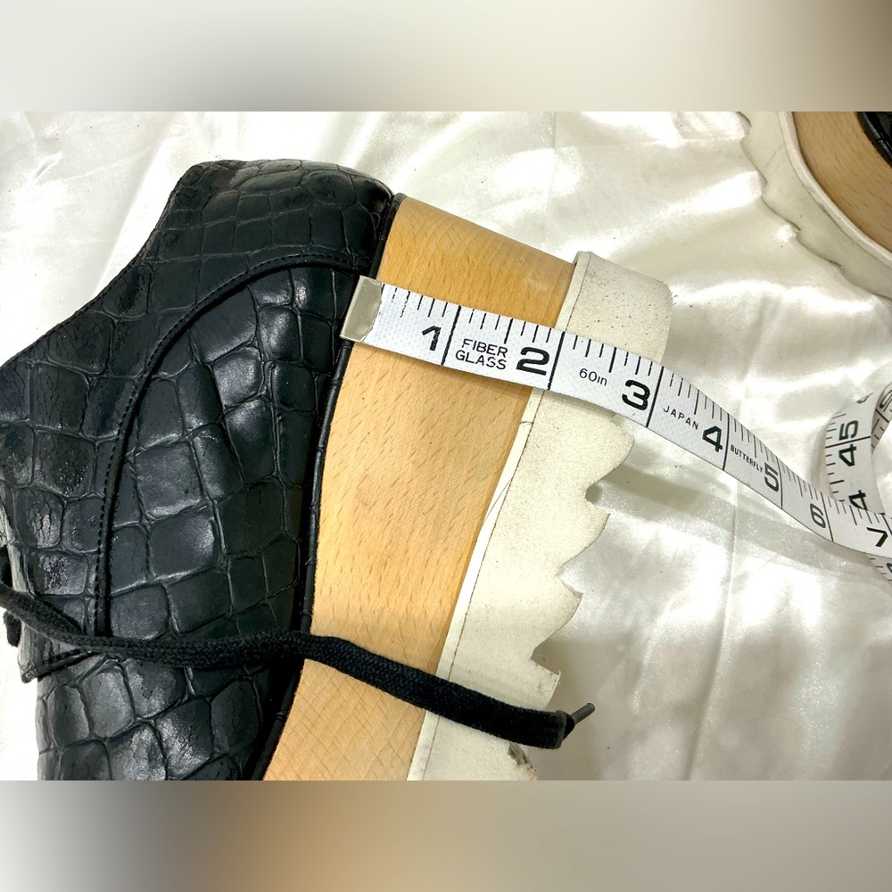 Stella McCartney leather lace up shoes 🖤🤍🖤🤍 - Picture 7 of 13